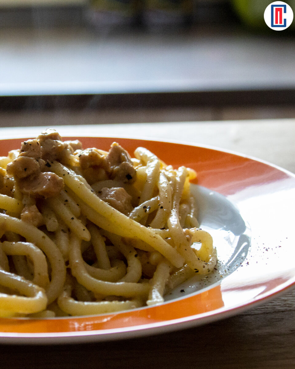 Pici al ragù di coniglio e pepe nero - A tavola col Nobile
